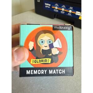Little Feminist Memory Match Mudpuppy New In Box - kids memory game
